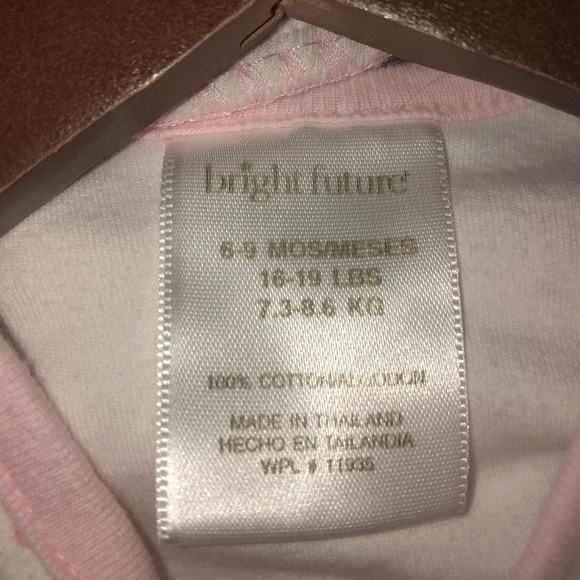 Bright future t-shirt, Bib & footies pants 6-9M - Picture 4 of 4